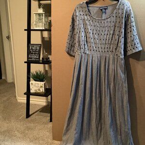 Jacque and KoKo Women Grey & Blk Dress